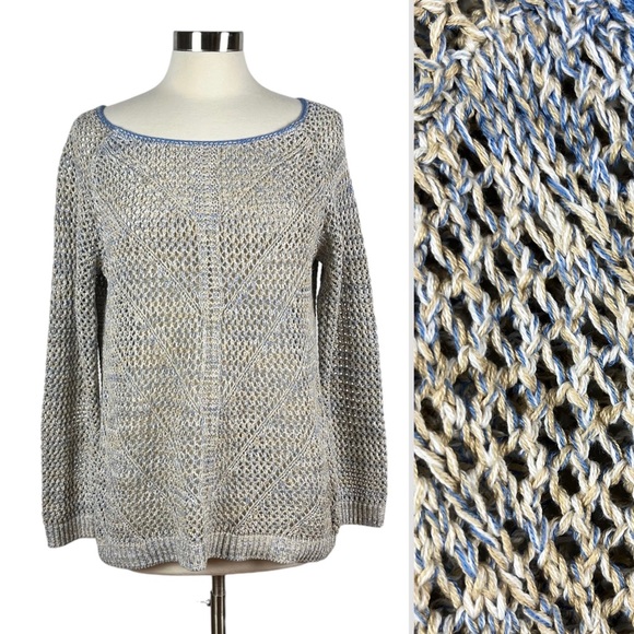 JohnPaulRichard Open Knit Sweater - Picture 1 of 12
